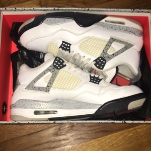 Jordan 4 White Cement OG 88 Size 10.5